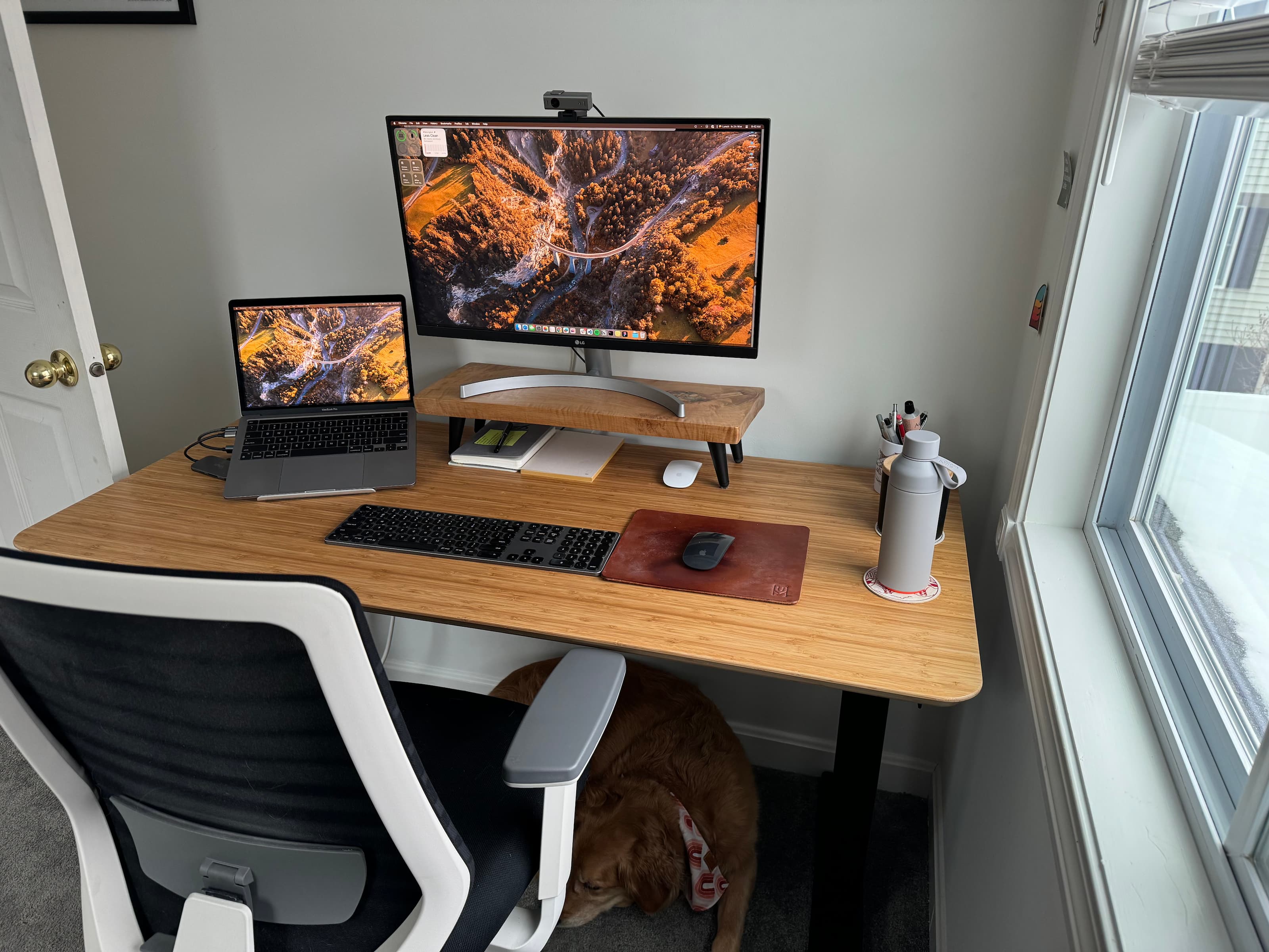 Andrew Spencer's
workspace