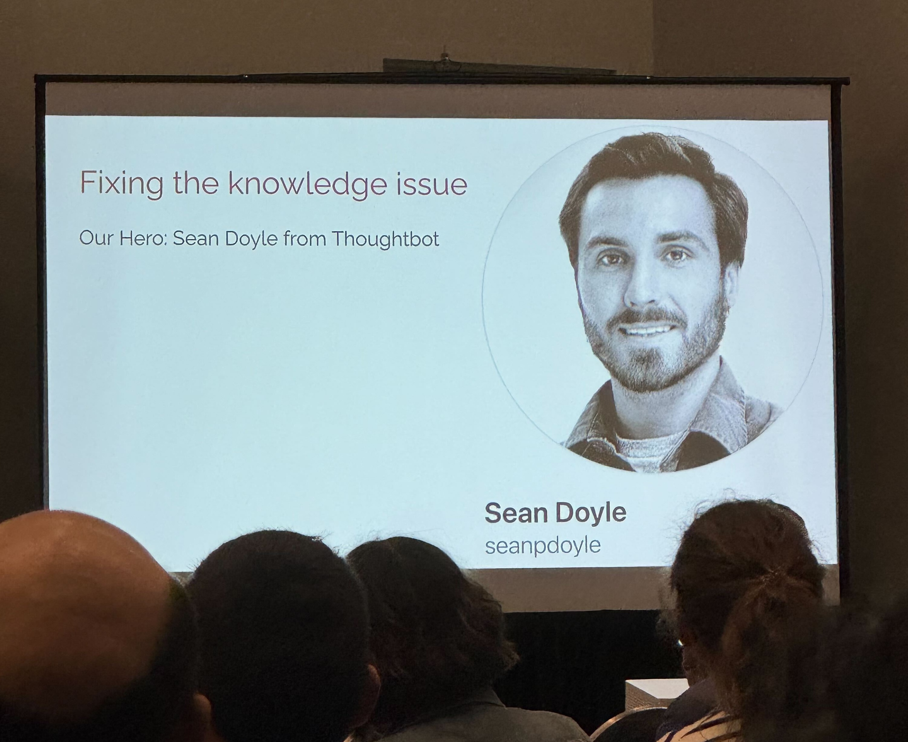 Lightning talk featuring thoughtbot's Sean Doyle